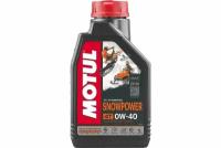 Масло моторное Motul Snowpower 4T SAE 0W40 1л