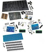 4 Набора Sinclair ZX Spectrum Compact 256kb Turbo & FDD Эмулятор & Tape Emulkator & Keyboard 12x12mm DIY z80 computer kit