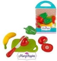 Набор посуды Mary Poppins Овощи и фрукты 453044 зеленый/красный/желтый