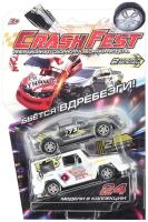 Машинки инерционные разборные 1TOY Т21632 CrashFest 2 Sky/Sabotage 2в1 10 см