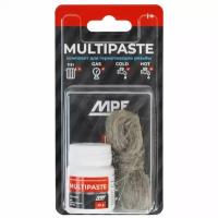 Комплект для герметизации MPF Multipaste, паста уплотнительная 25 г + лен