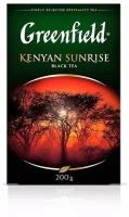 Чай черный Greenfield Kenyan Sunrise, травы, классический, 200 г, 1 пак