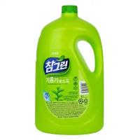 Жидкость для мытья посуды с ароматом зеленого чая Lion Chamgreen 3.1kg bottle pump