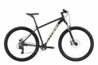 Велосипед Stark'24 Hunter 29.2 D черный/зеленый неон 20