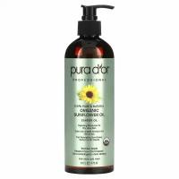 Pura D' or, Professional, Organic Sunflower Carrier Oil, 16 fl oz (473 ml)