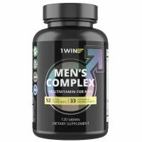 1WIN Men's complex / Витамины и БАДы для мужчин / Мультивитамины / Витаминный комплекс для мужчин, 120 капсул
