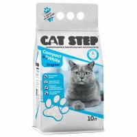 Комкующийся наполнитель Cat Step Compact White Original, 5 л