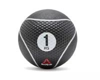 Медицинский мяч REEBOK Medicine Ball черный 1/2/3/4/5 кг. (Медицинский мяч REEBOK Medicine Ball 1 кг, черный RSB-16051)