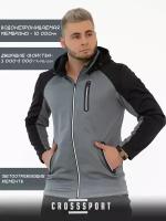 Куртка CroSSSport, размер 46, серый