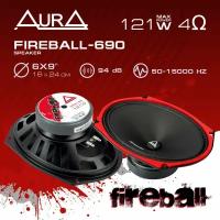 Акустическая система Aura Fireball 690 6х9 дюймов, 4-х омная