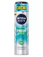 NIVEA Антиперспирант спрей Men Fresh Kick, 150 мл, 164 г