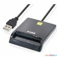 Считыватель D-Link DCR-100 (DCR-100/B1A) USB 2.0 CCID1 Type-A