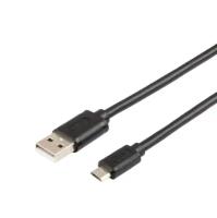 Кабель Atcom USB - microUSB (AT9174), 0.8 м, черный