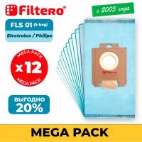 Мешки-пылесборники Filtero FLS 01 (S-bag) Mega Pack экстра Anti-Allergen, 12 штук