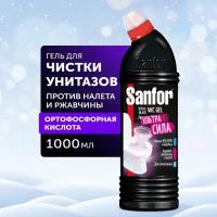 Sanfor WC Чистящий гель для унитаза, Special black, 1 л