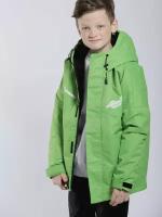Куртка ARTEL, размер 128, зеленый