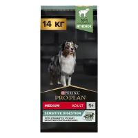 Сухой корм для собак Purina Pro Plan Medium Adult сanine Sensitive Digestion Lamb and rice dry 14 кг