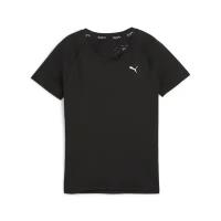 Футболка PUMA/52496101/RUN CLOUDSPUN SS TEE W/черный/M