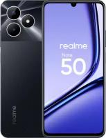 Смартфон realme Note 50 3/64 ГБ RU, Dual nano SIM, полуночно-черный