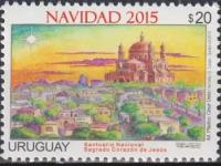 Почтовые марки Уругвай 2015г. 