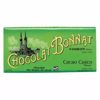 Плитка темного шоколада Bonnat, Cacao Cusco, 3x100г