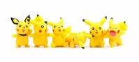 Набор фигурок Покемон Пикачу / Pokemon Pikachu 6шт (4-6см) set 1
