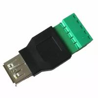 Разъем USB 2.0 Разъем USB-ANYTYPE(м) USB2.0 (клеммник)