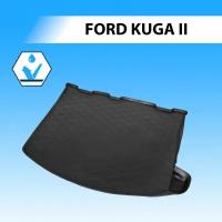 RIVAL 11804002 коврик автомобильный в багажник Ford (Форд) kuga II 2013-2017 2016-н. в, полиуретан