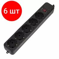 Сетевой фильтр PC PET AP01006-3, с/з, 7А / 1500 Вт