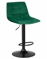 Стул барный DOBRIN TAILOR BLACK LM-5017_BlackBase цвет сиденья зеленый велюр (MJ9-88), цвет основания черный