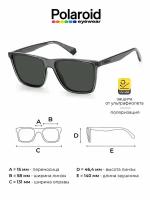 Солнцезащитные очки Polaroid PLD 6141/S KB7