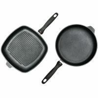 Набор из 2-х алюминиевых сковород с алмазным покрытием XD Classic+ Induction, черный, серия XD Classic+, Swiss Diamond, XD SET282i