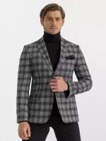 Пиджак MARC DE CLER, размер 52/182, серый