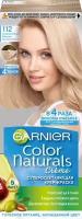 GARNIER Color Naturals стойкая питательная крем-краска 5 масел, 112 суперосветляющий жемчужно-платиновый блонд, 110 мл