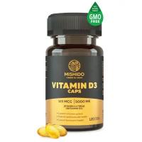 Витамин Д 3 Д3 холекальциферол 5000 ME 125 мкг MISHIDO Vitamin D 3 D3