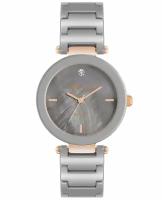 Наручные часы ANNE KLEIN Diamond Ceramics 1018TPRG, серый, золотой