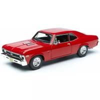 Масштабная модель Maisto 31132 CHEVROLET NOVA SS COUPE 1970 31132 Красный