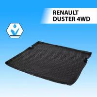 RIVAL 14701006 14701006_коврик багажника!полиуретанRenault Duster (полный привод) 10-15 15