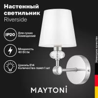 Настенный светильник MAYTONI Riverside MOD018WL-01CH, E14