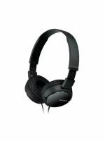 Наушники Sony MDR-ZX110AP, mini jack 3.5 mm, черные