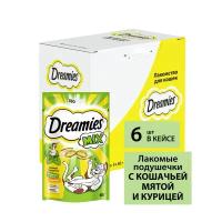 Лакомство для кошек Dreamies Подушечки Mix