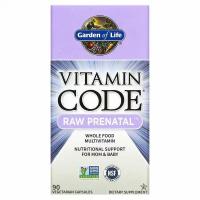 Garden of Life Vitamin Code RAW Prenatal (Комплекс витаминов для беременных и кормящих женщин) 90 вегетарианских капсул