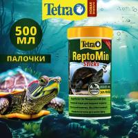 ReptoMin Sticks корм для черепах красноухих водных 500 мл (палочки)