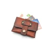 Бумажник Компактный кожаный бумажник