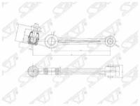 STD20134300 SAT Рычаг FR MAZDA DEMIO 96-02 LH=RH