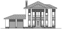 Проект дома Catalog-Plans-58-87AB (274,01кв. м, 19,5x14,8м, газобетонные блоки 400)