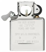 Трубочный вставной блок (инсерт) для широкой зажигалки Zippo, покрытие хром