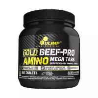 Аминокислотный комплекс Olimp Sport Nutrition Gold Beef Pro Amino Mega, нейтральный, 300 шт