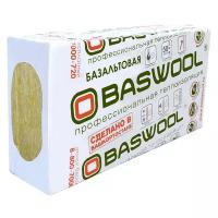 Каменная вата BASWOOL Фасад-110 1200x600х50мм 6 шт