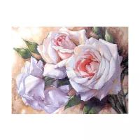 Dimensions Набор для вышивания крестиком White Roses (Белые Розы) (35247), разноцветный, 41 х 41 см